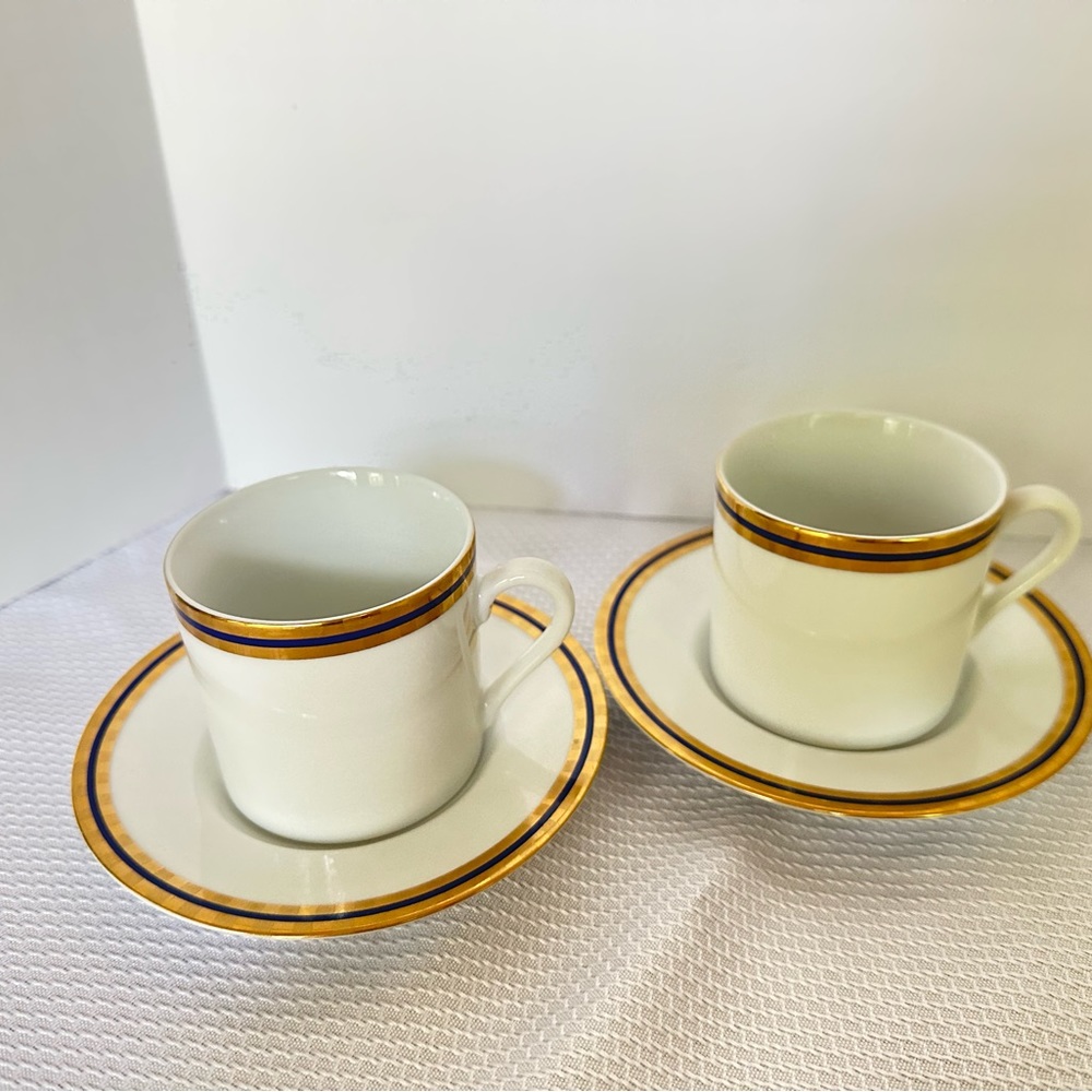 Tiffany & Co pair of Espresso sets